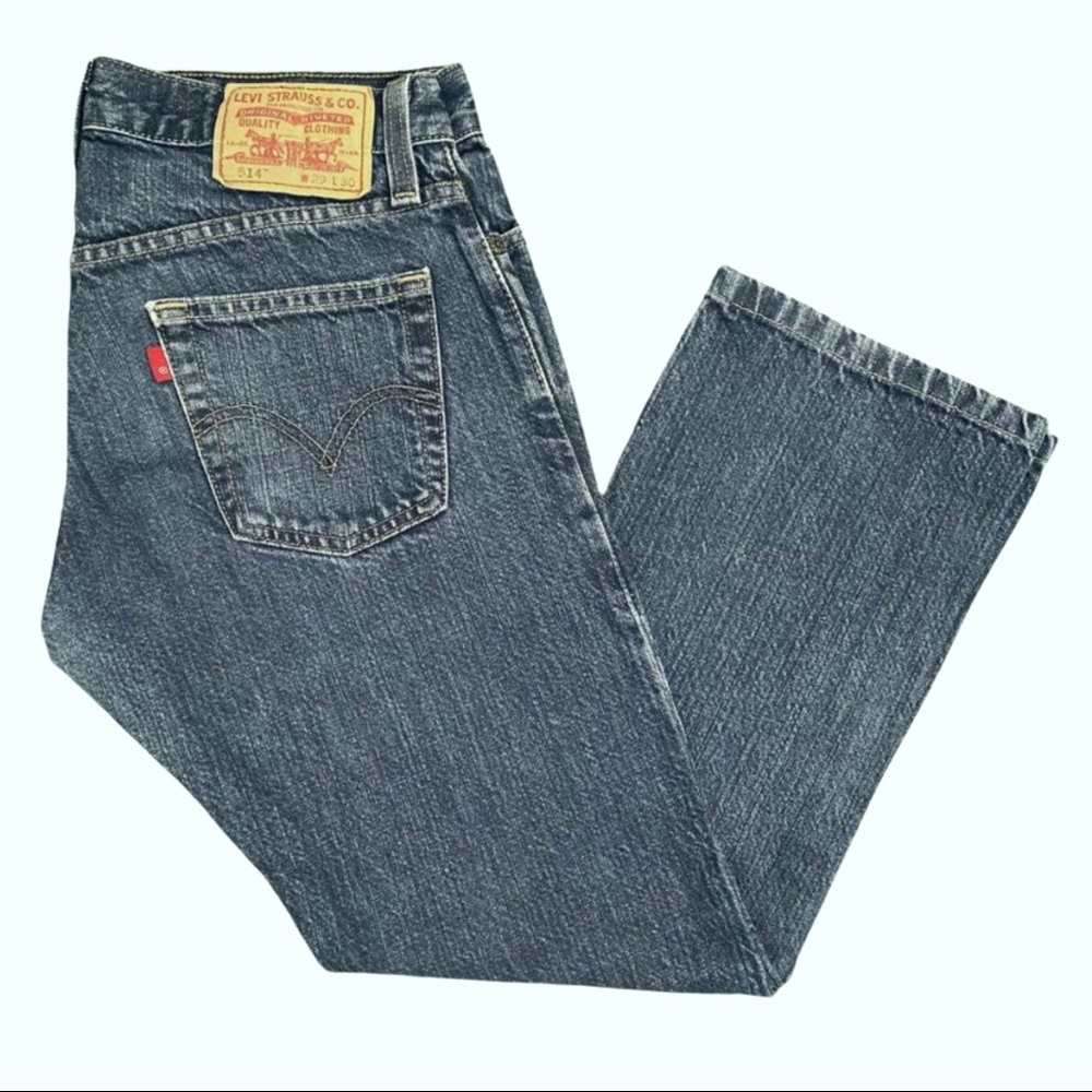 👌🏼 Levi’s Classic 514 Slim Straight Fit Denim Jeans! 29x30